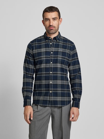 Barbour Regular Fit Freizeithemd mit Button-Down-Kragen Modell 'Betsom' Hellgrau 4