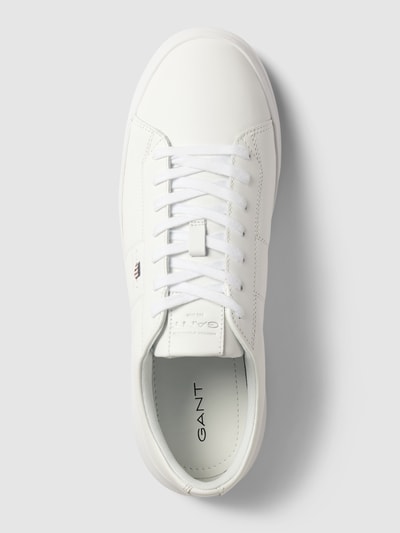 Gant Sneaker aus Leder mit Label-Details Modell 'Joree' Weiss 3