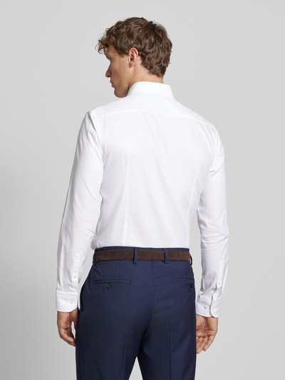 BOSS Slim Fit Business-Hemd mit Haifischkragen Modell 'Hank' Weiss 5