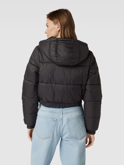 Tommy Jeans Crop Steppjacke mit Kapuze Black 5