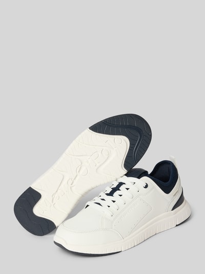 Marc O'Polo Low Top Sneaker mit gepolstertem Strickeinsatz Weiss 4