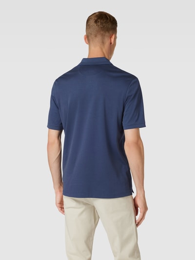 bugatti Poloshirt mit Polokragen Jeansblau 5