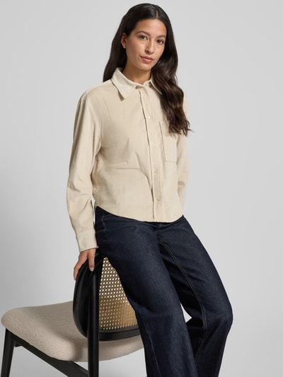 Marc O'Polo Comfort fit overhemdblouse van puur katoen Offwhite - 3