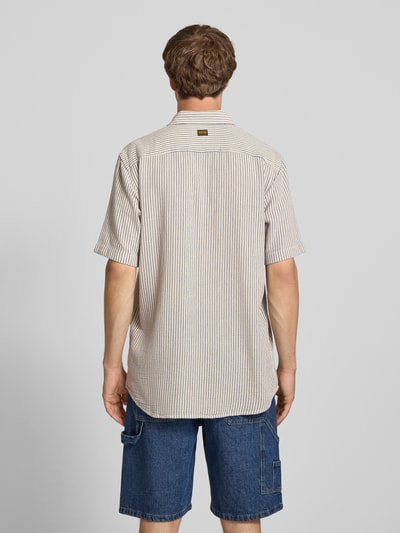 G-Star RAW Regular Fit Freizeithemd in kurzärmeligem Design Offwhite 5