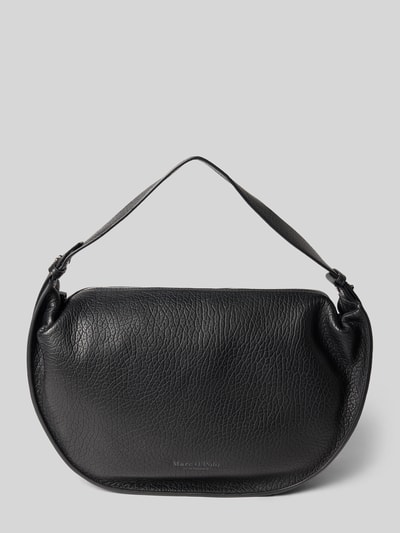 Marc O'Polo Schoudertas van echt schapenleer Zwart - 2