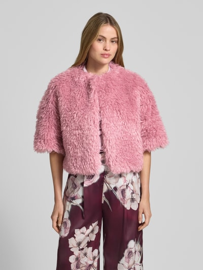 Rinascimento Bolero mit überschnittenen Schultern und 1/2-Arm Rosa 4