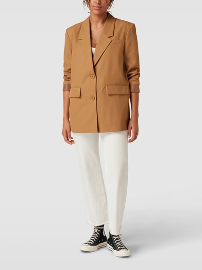 Noisy May Blazer mit Reverskragen Modell 'MILLA' Camel 1