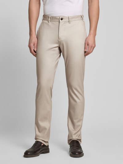 MCNEAL Slim Fit Chino mit Eingrifftaschen Beige 4