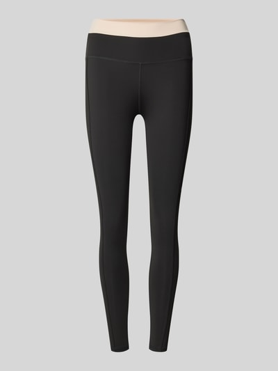 BORN LIVING YOGA Skinny Fit Leggings mit breitem elastischem Bund Modell Fiorella' Black 1