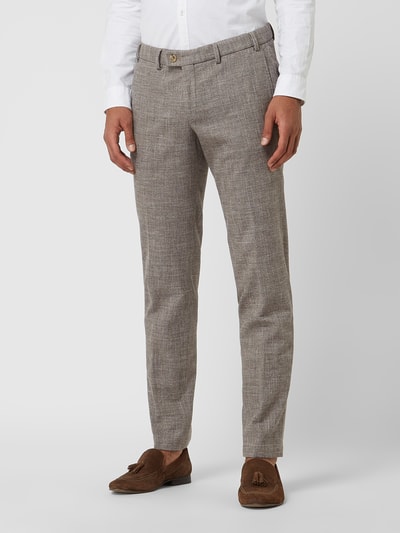 Hiltl Chino met stretch, model 'Tarent' Beige - 4