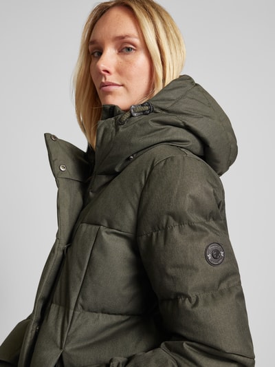 Ragwear Parka pikowana z kapturem model ‘Pavla’ Khaki 3