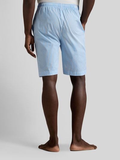 Polo Ralph Lauren Underwear Pyjamashorts mit Tunnelzug aus reiner Baumwolle Hellblau 3