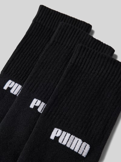 Puma Socken mit Label-Details im 3er-Pack Black 2