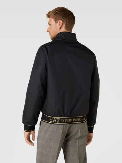 EA7 Emporio Armani Blouson mit Stehkragen und Zweiwege-Reißverschluss Black 5