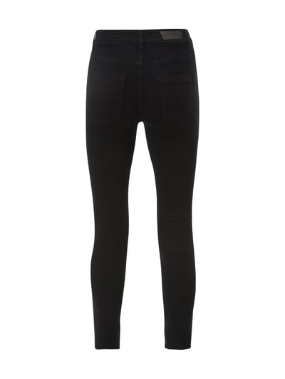 Only Coloured Skinny Fit Jeans Black 4