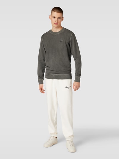 CHAMPION Sweatpants met labelstitching Offwhite - 1