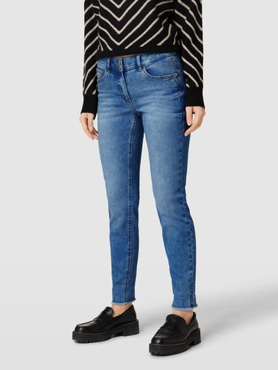 Gerry Weber Edition Jeans met labeldetails Lichtblauw - 4