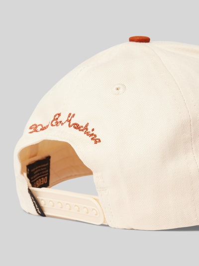 DEUS EX MACHINA Basecap mit Label-Stitching Weiss 3