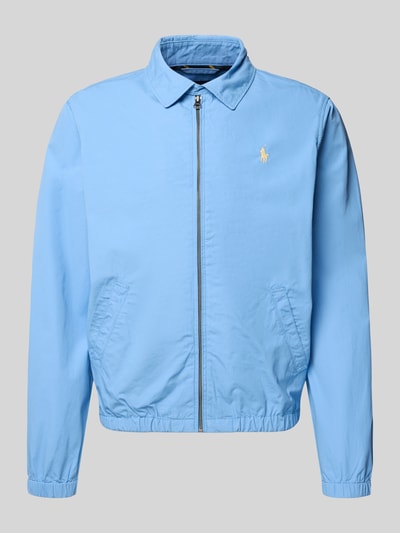 Polo Ralph Lauren Kurtka blouson z czystej bawełny w kroju regular fit Jasnoniebieski 2