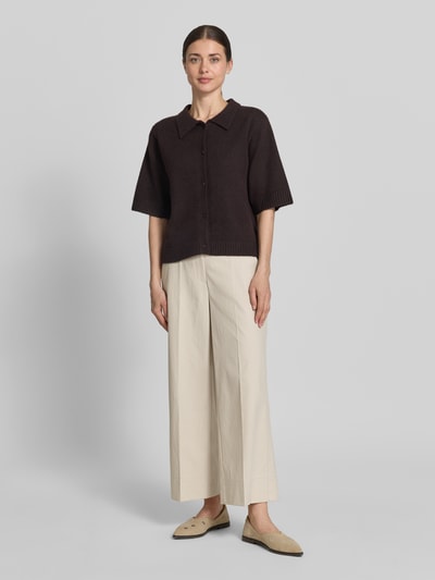 CAMBIO Stoffhose mit Eingrifftaschen Modell 'CARA' Sand 1