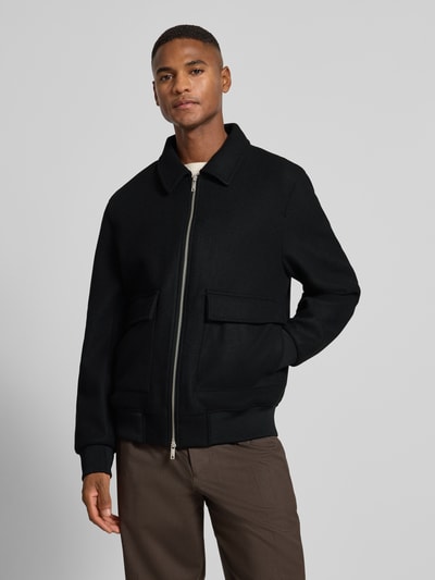 Lindbergh Hemdjacke mit Reißverschluss Black 4