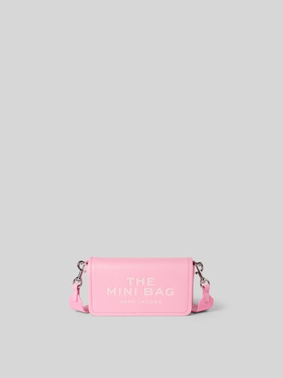 Marc Jacobs Crossbody Bag aus echtem Leder Pink 2