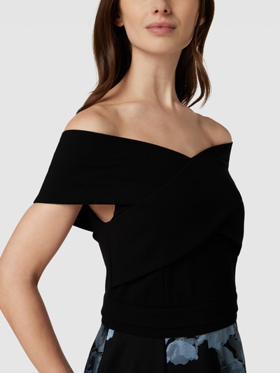 Christian Berg Cocktail Cocktailkleid mit floralem Muster Black 3