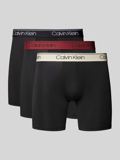 Calvin Klein Underwear Bokserki z elastycznym paskiem z logo Czarny 1