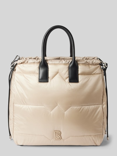 BOGNER Torba tote z detalem z logo model ‘Malina’ Piaskowy 2