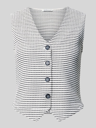 Tom Tailor Denim Slim Fit Weste aus Baumwoll-Mix Black 2