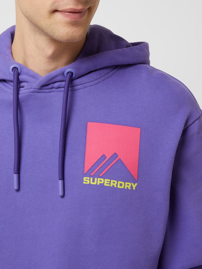 Superdry hoodie online lila