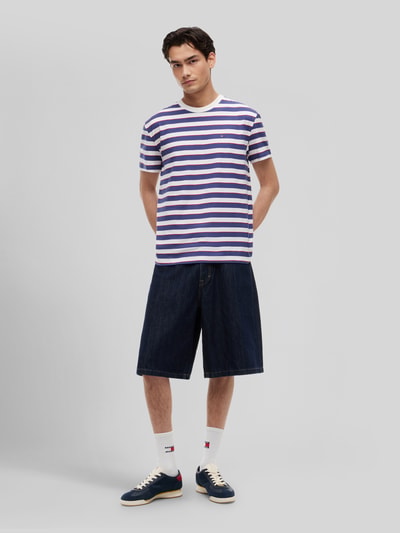Tommy Jeans regular fit T-shirt van puur katoen Blauw - 1