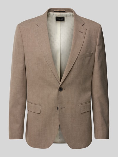 BOSS Sakko mit Brustleistentasche Modell 'Jasper' Beige 1