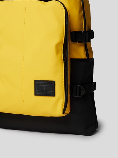 Tommy Jeans Rucksack mit Label-Details Gelb 3