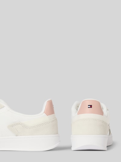 Tommy Hilfiger Low Top Sneaker mit Echtleder-Applikationen Modell 'HERITAGE' Weiss 2