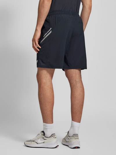 Under Armour Regular Fit Shorts mit Label-Print Modell 'Tech Utility' Black 5