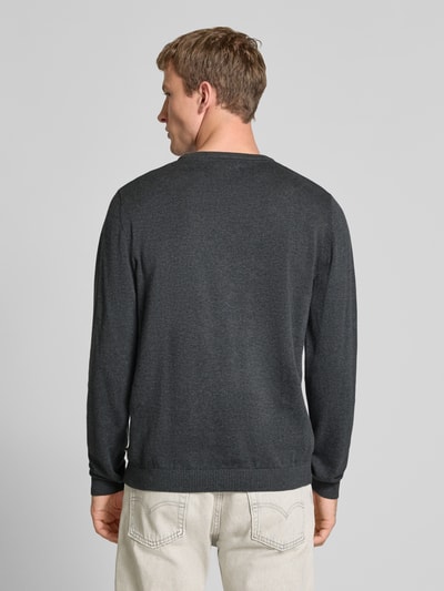 Jack & Jones Longsleeve met ronde hals Donkergrijs gemêleerd - 5