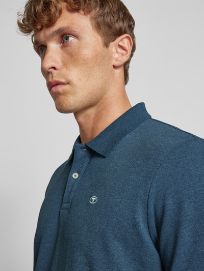 Tom Tailor Poloshirt mit Logo-Stitching Modell 'Basic'  Hellblau 3