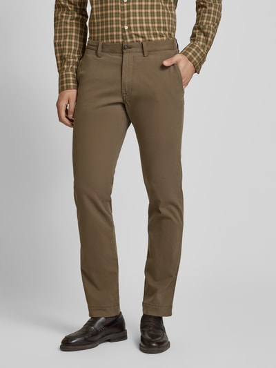 Polo Ralph Lauren Regular fit chino met achterzak Olijfgroen - 4