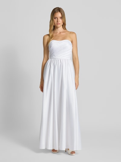 Mascara Brautkleid mit Raffungen Weiss 4