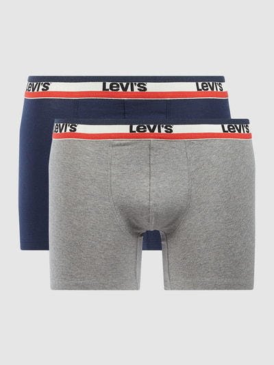 Levi's® Boxershort met stretch in set van 2 Donkerblauw - 1