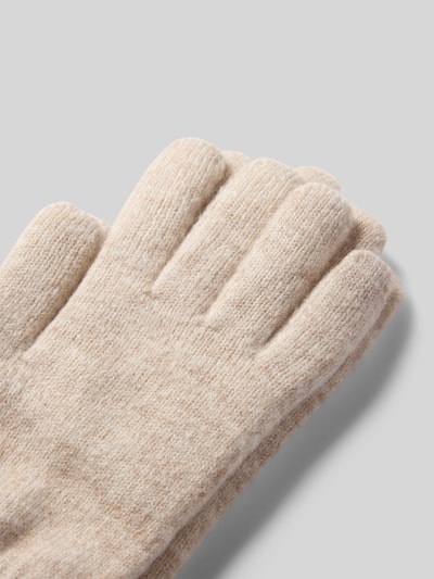 Barts Handschoenen met labelpatch, model 'Witzia' Offwhite - 3