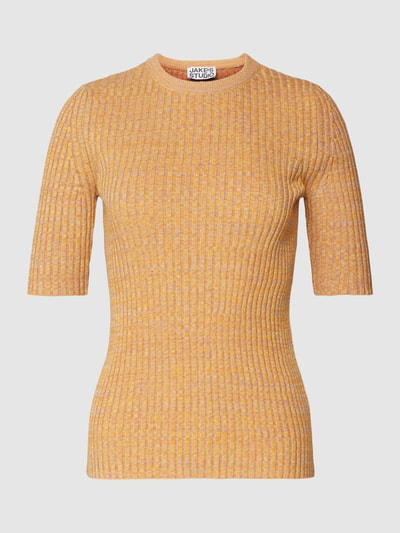 JAKE*S STUDIO WOMAN Gebreide pullover met 3/4-mouwen Oranje - 2