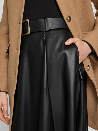 GUIDO MARIA KRETSCHMER WOMAN Midirock in Leder-Optik Modell 'Sally' Black 3