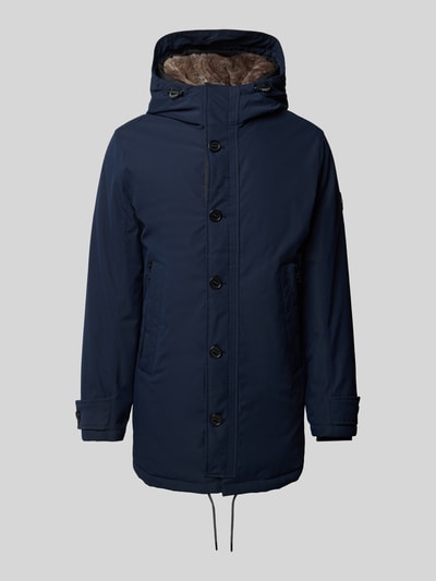 Tom Tailor 2-in-1 Parka mit herausnehmbarer Kapuze Marine 2