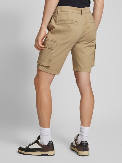 Only & Sons Regular Fit Bermudas aus Baumwoll-Mix Modell 'CAM STAGE' Beige 5