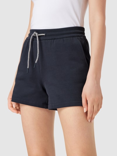 Jake*s Casual Sweatshorts aus Baumwolle Dunkelblau 3