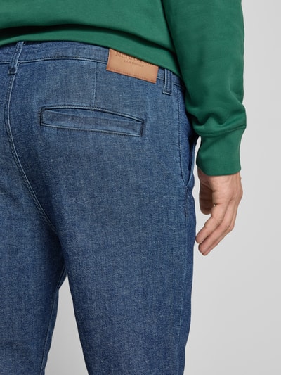 Marc O'Polo Straight Leg Chino aus Baumwoll-Mix Modell 'KALMO' Jeansblau 3