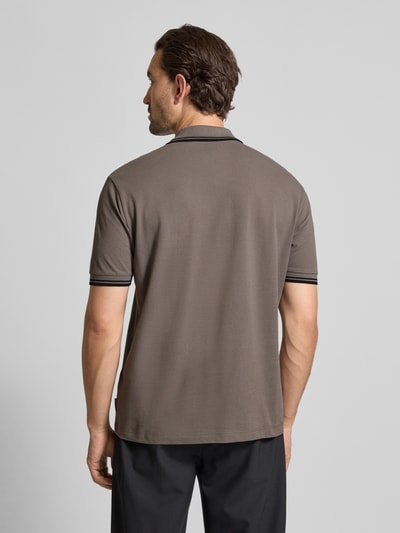 ARMANI EXCHANGE Regular Fit Poloshirt mit Knopfleiste Mittelgrau 5