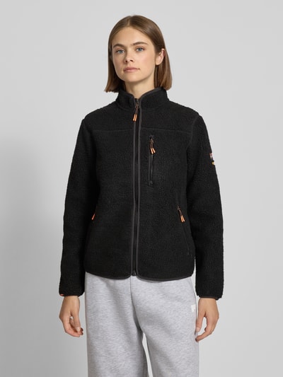 Superdry Kurtka z futerka Czarny 4